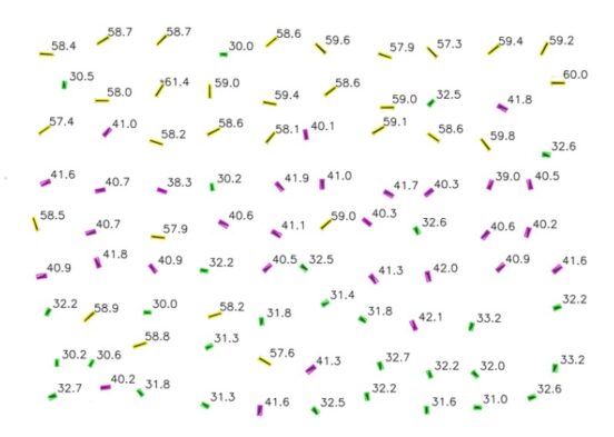 長さの違うネジが混入していないか検知し、同時にトレーのネジ数をカウントしたい